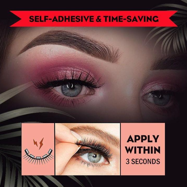 Reusable Adhesive Eyelashes (BUY 1 GET 1 FREE)